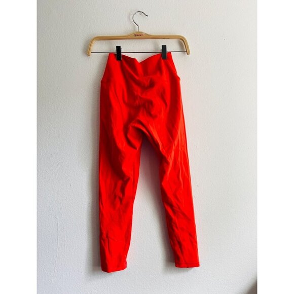 P'tula Orange Cropped Leggings in Excellent condition Sz M - Picture 7 of 9